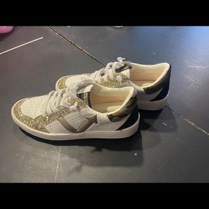 Vintage Havana gold glitter/camo sneakers